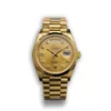 Replica Rolex Day-Date 128238 36mm Gold Dial Yellow Gold