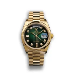 Replica Rolex Day-Date 128238 36mm Green Ombre Dial