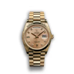 Replica Rolex Day-Date 128238 36mm Rose Gold Dial
