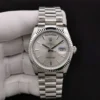 Fake Rolex Day-Date 128238 36mm Silver Dial