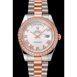 Rolex Super Clone Day-Date 1454108 White Dial
