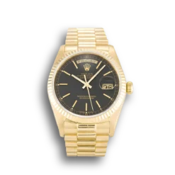 Replica Rolex Day-Date 18038 36mm Black Dial