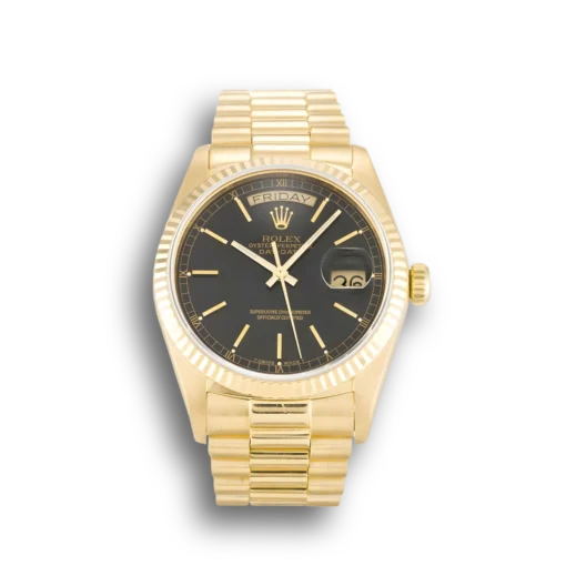 Replica Rolex Day-Date 18038 36mm Black Dial