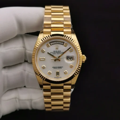 Fake Rolex Day-Date 228239 36mm Mother of Pearl Dial