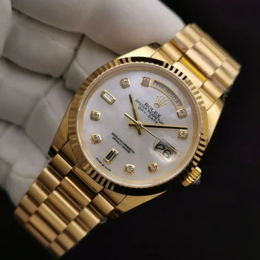 Rolex Replica Day-Date 228239 36mm Mother of Pearl Dial