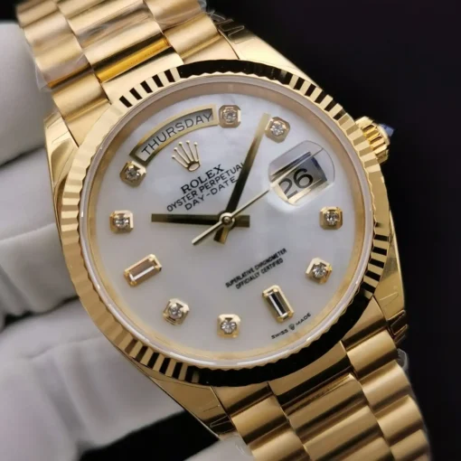Super Clone Rolex Day-Date 228239 36mm Mother of Pearl Dial