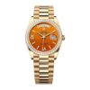 Replica Rolex Day-Date 36 mm Carnelian Dial 128348RBR