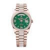 Replica Rolex Day-Date 36 mm Green Dial 128345RBR