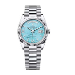 Replica Rolex Day-Date 36 mm Turquoise Dial 128236