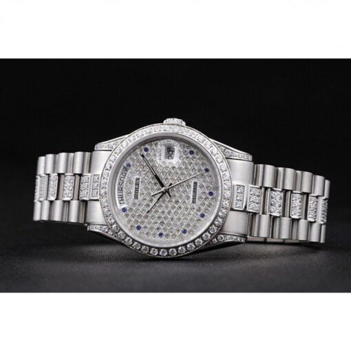 Super Clone Rolex Day-Date 37mm Diamond Dial 621612