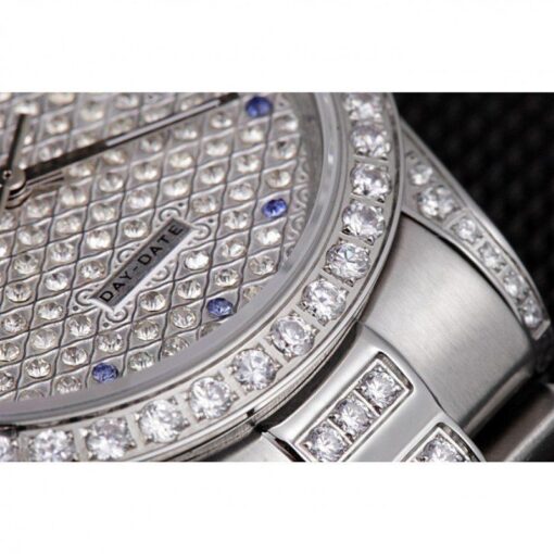 Rolex Clone Watches Day-Date 37mm Diamond Dial 621612