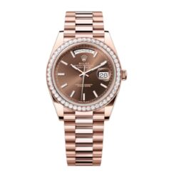 Replica Rolex Day-Date 40 mm Chocolate Dial 228345RBR