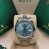 Fake Rolex Day-Date 40 mm Ice blue Dial 228236
