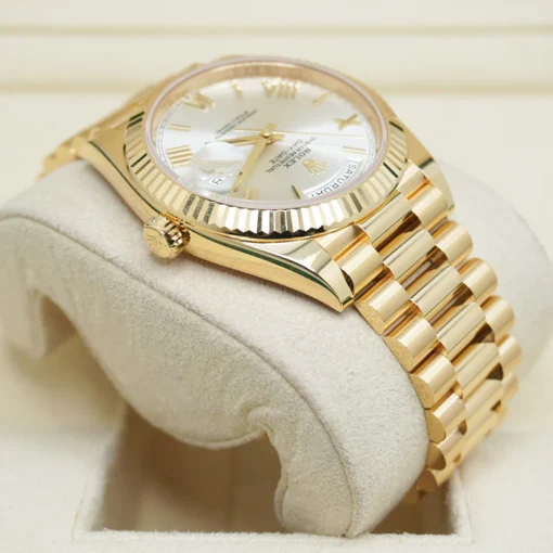 Fake Rolex Day-Date 40 mm White Dial 228238