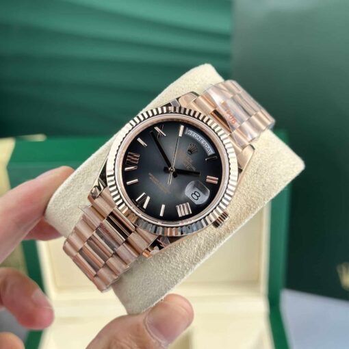 Fake Rolex Day-Date 40 mm Slate Ombre Dial 228235