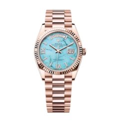 Replica Rolex Day-Date 40 mm Turquoise Dial 128235