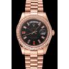 Rolex Super Clone Day-Date 40mm Black Dial 1454102