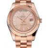 Replica Rolex Day-Date 40mm Rose-Gold Dial REP016823