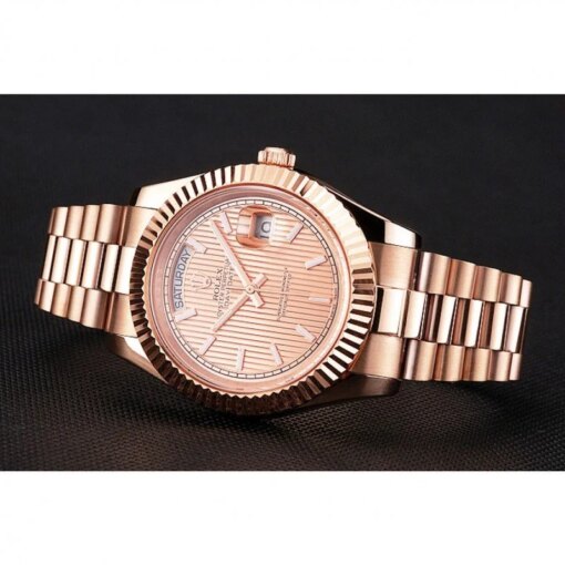 Rolex Replica Day-Date 40mm Rose-Gold Dial REP016823