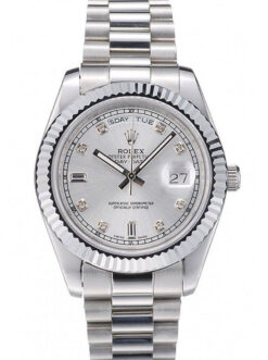 Replica Rolex Day-Date 40mm Silver Dial 41995