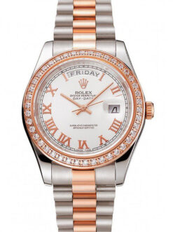 Replica Rolex Day-Date 40mm White Dial 1454108