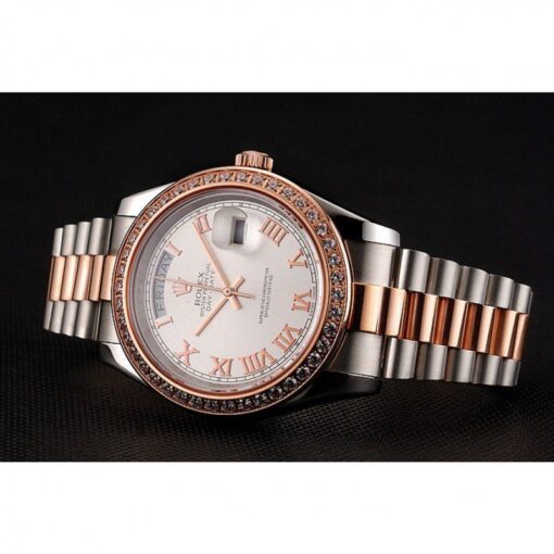 Rolex Replica Day-Date 40mm White Dial 1454108