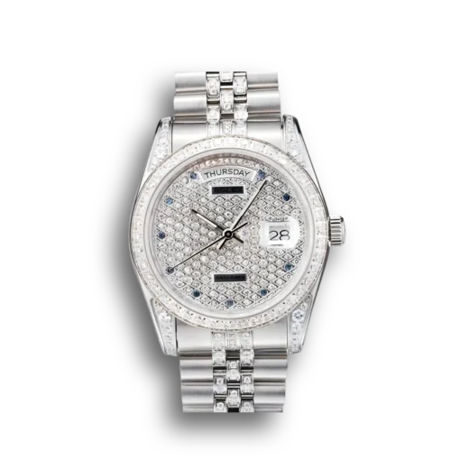 Replica Rolex Day-Date 41985 36mm Diamond Dial