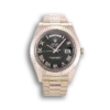 Replica Rolex Day-Date II 218235 40mm Black Dial