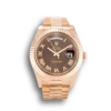 Replica Rolex Day-Date II 218235 40mm Chocolate Dial