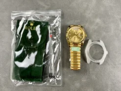 Rolex Clone Watches Day-Date II 40mm Champagne Dial 228238