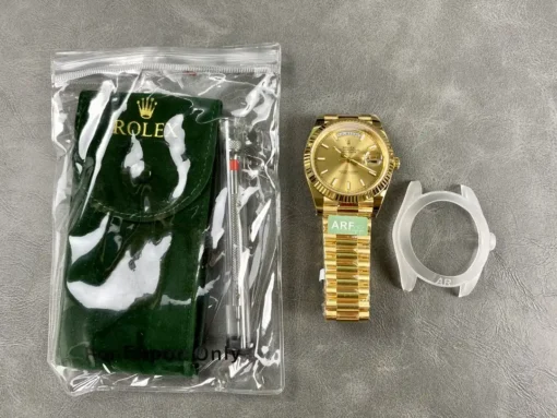 Rolex Clone Watches Day-Date II 40mm Champagne Dial 228238
