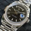 Super Clone Rolex Day-Date m228238 Black Dial Dome Bezel