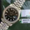 Rolex Super Clone Day-Date m228238 Black Dial Stainless Steel