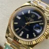 Rolex Replica Day-Date m228238 Bright Black Dial