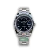 Replica Rolex Day-Date m228238 Bright Black Dial Platinum