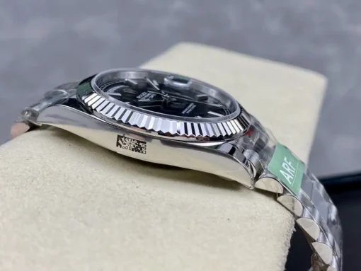 Super Clone Rolex Day-Date m228238 Bright Black Dial Platinum