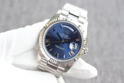 Rolex Replica Day-Date m228238 Bright Blue Dial