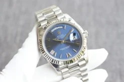 Super Clone Rolex Day-Date m228238 Bright Blue Dial