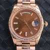 Rolex Replica Day-Date m228238 Brown Dial