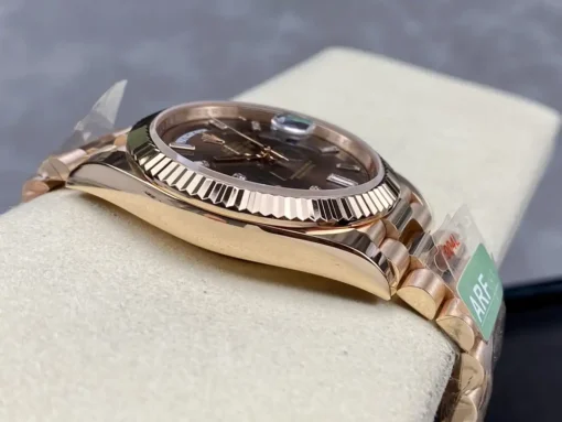 Best Replica Rolex Day-Date m228238 Brown Ombre Dial