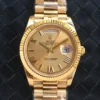 Fake Rolex Day-Date m228238 Champagne Dial