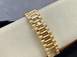 Rolex Replica Day-Date m228238 Champagne Dial Fluted Bezel