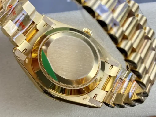 Super Clone Rolex Day-Date m228238 Champagne Dial Fluted Bezel