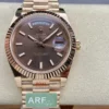 Rolex Super Clone Day-Date m228238 Chocolate Dial