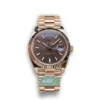 Replica Rolex Day-Date m228238 Chocolate Dial