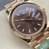 Fake Rolex Day-Date m228238 Chocolate Dial