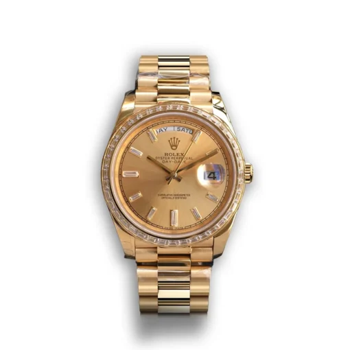 Replica Rolex Day-Date m228238 Gold Dial