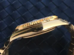 Replica Rolex Day-Date m228238 Gold Dial Side Profile