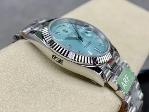 Best Fake Rolex Day-Date m228238 Ice Blue Dial White Gold