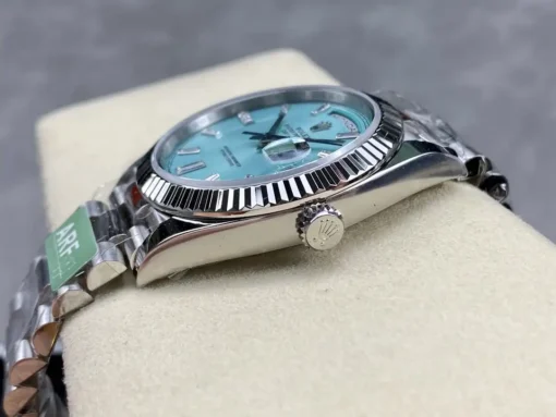 Best Replica Rolex Day-Date m228238 Ice Blue Dial White Gold